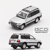 GCD 1/64 Toyota Land Cruiser LC100 - SILVER KS-023-381