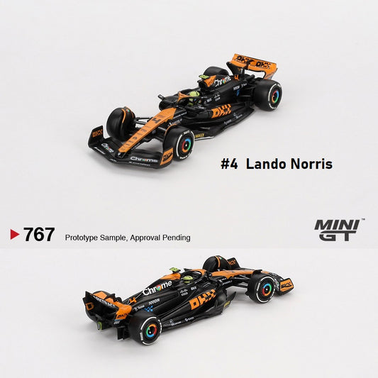 MINI GT 1/64 McLaren MCL60 #4  Lando Norris  2023 F1  2023 Japanese GP 2nd Place MGT00767-L