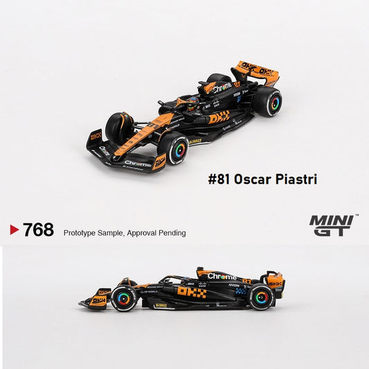 MINI GT 1/64 McLaren MCL60 #81 Oscar Piastri 2023 F1  2023 Japanese GP 3rd Place MGT00768-L