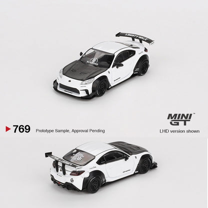 MINI GT 1/64 Toyota GR86 LB★Nation White MGT00769-L