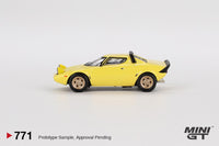 MINI GT 1/64 Lancia Stratos HF Stradale  Giallo Fly MGT00771-L