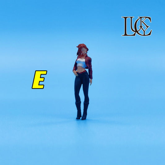 Lucky Studio 1/64 Girl Figurine LK2024050612 (E)
