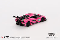 PREORDER MINI GT 1/64 Lamborghini Huracán GT3 EVO2 #83 Iron Dames  IMSA 2023  Daytona 24 Hrs MGT00772-L (Approx. Release Date : Q3 2024 subject to manufacturer's final decision)