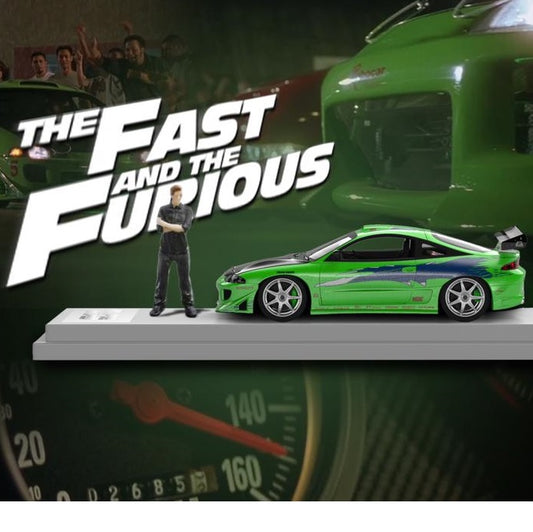 Fast Speed 1/64 Eclipse FNF Green with Figurine