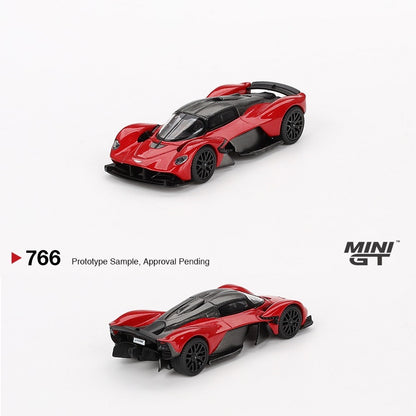 MINI GT 1/64 Aston Martin Valkyrie Hyper Red LHD MGT00766-L
