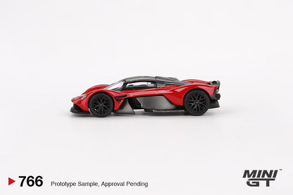 MINI GT 1/64 Aston Martin Valkyrie Hyper Red LHD MGT00766-L