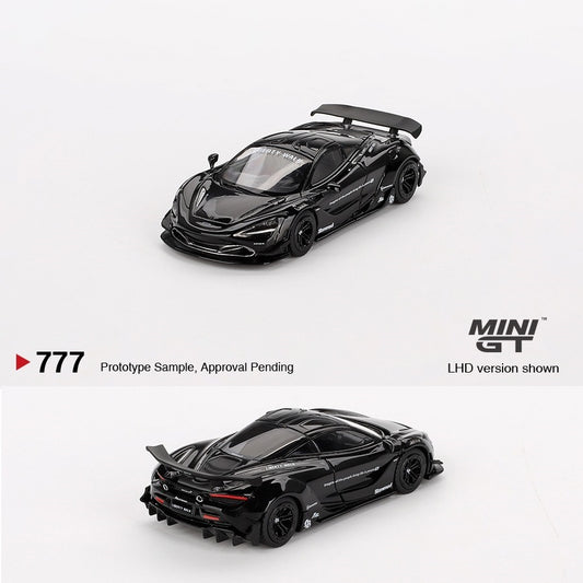 MINI GT 1/64 McLaren 720S LB★Works Black LHD MGT00777-L