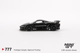 PREORDER MINI GT 1/64 McLaren 720S LB★Works Black LHD MGT00777-L (Approx. Release Date : Q3 2024 subject to manufacturer's final decision)