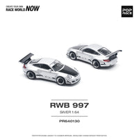 POPRACE 1/64 RWB 997 SILVER PR640130