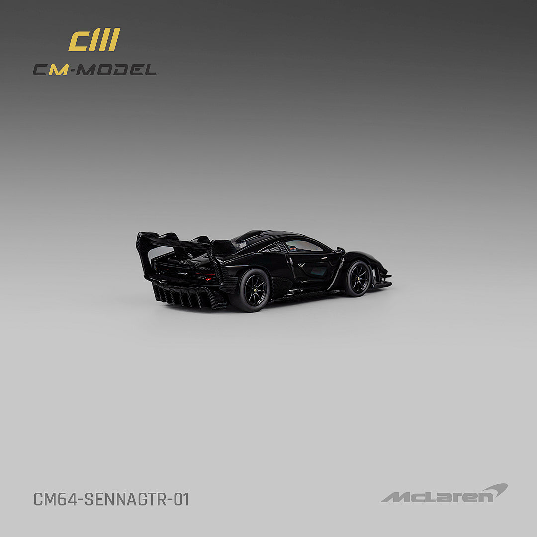 CM MODEL 1/64 Mclaren Senna GTR Black CM64-SennaGTR-01