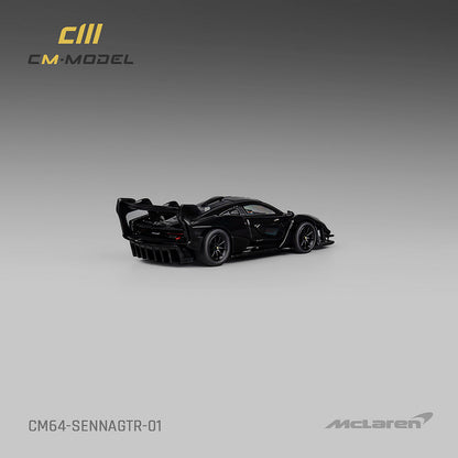 CM MODEL 1/64 Mclaren Senna GTR Black CM64-SennaGTR-01
