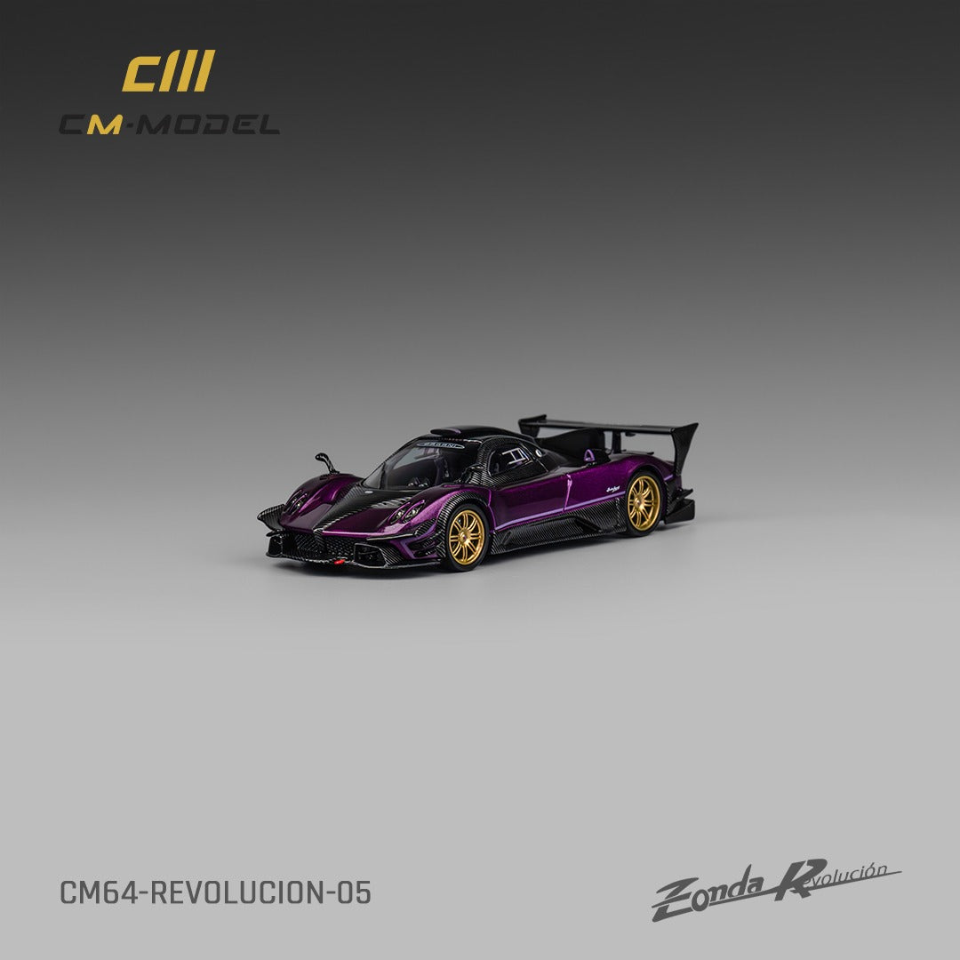 CM MODEL 1/64 Pagani Zonda Revolucion Purple CM64-Revolucion-05