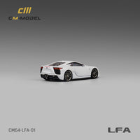 CM MODEL 1/64 Lexus LFA Pearl White CM64-LFA-01