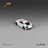 CM MODEL 1/64 Lexus LFA Pearl White CM64-LFA-01