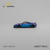 PREORDER CM MODEL 1/64 LBWK 488 Widebody Metallic Purple CM64-LB488-04 (Approx. Release Date : Q4 2024 subject to manufacturer's final decision)