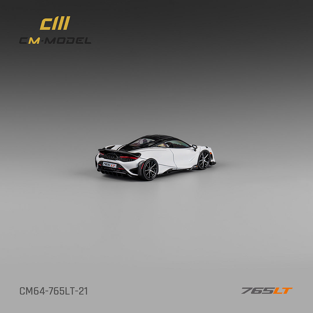 CM MODEL 1/64 Mclaren 765LT WHITE CM64-765LT-21