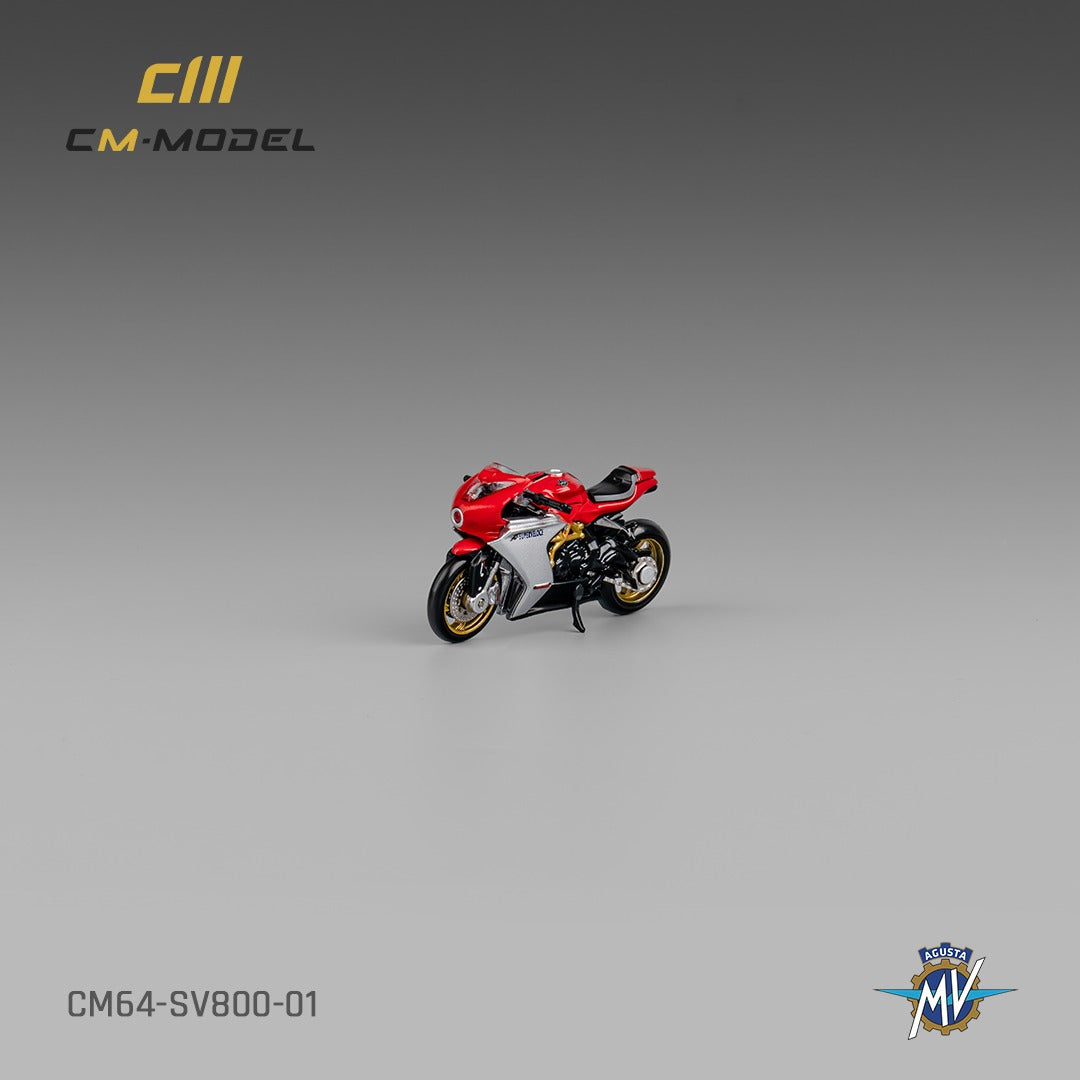 CM MODEL 1/64 MV Agusta SV800 with Show Girl CM64-SV800-01