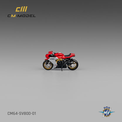 CM MODEL 1/64 MV Agusta SV800 with Show Girl CM64-SV800-01