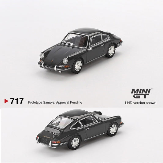 MINI GT 1/64 Porsche 911 1964 Slate Grey LHD MGT00717-L
