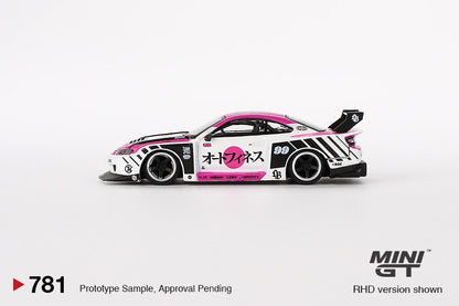 MINI GT 1/64 Nissan LB-Super Silhouette S15 SILVIA Auto Finesse SEMA 2023 MGT00781-R