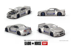 PREORDER MINI GT x Kaido House 1/64 Nissan Skyline GT-R (R34) Kaido Works SHINJUKU V1 KHMG143 (Approx. Release Date : Q4 2024 subject to manufacturer's final decision)