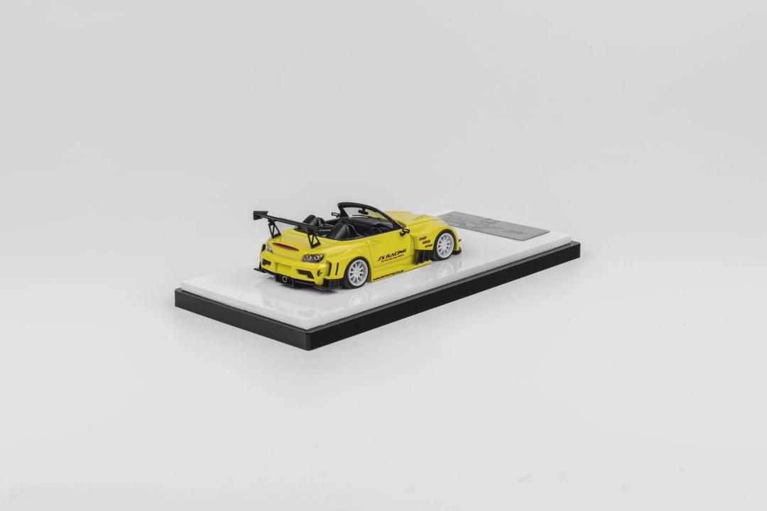 Micro Turbo 1/64 Custom S2000 JS Racing - Indy Yellow Pearl