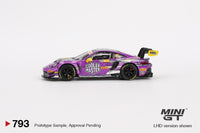 PREORDER MINI GT 1/64 Porsche 911 GT3 R #27 HubAuto Racing 2023 FIA GT World Cup 70th Macau Grand Prix MGT00793-L (Approx. Release Date : Q4 2024 subject to manufacturer's final decision)