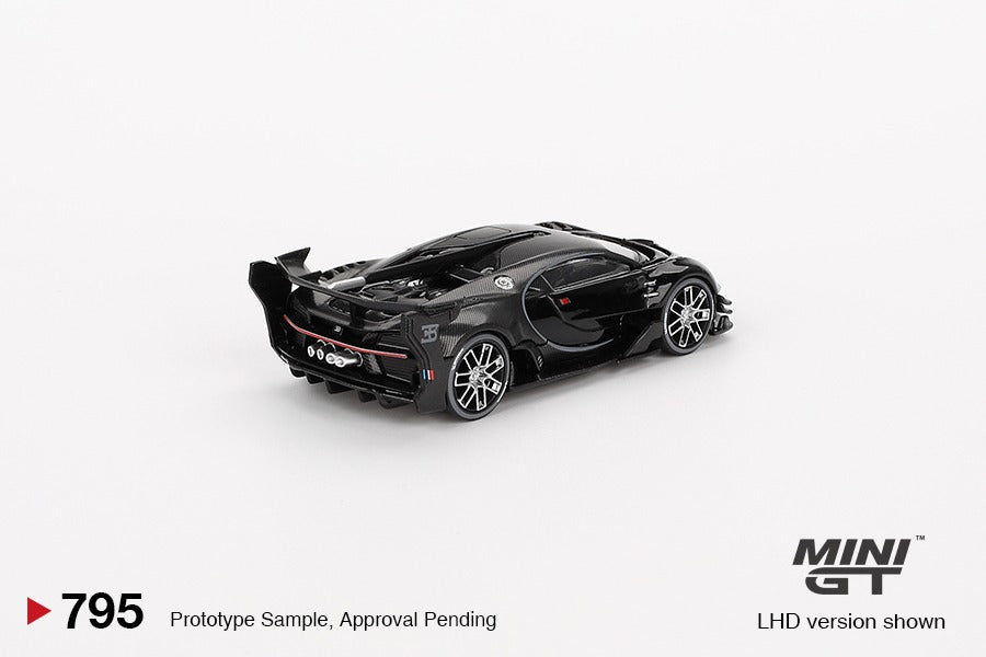 MINI GT 1/64 Bugatti Vision Gran Turismo Black MGT00795-L – Tokyo