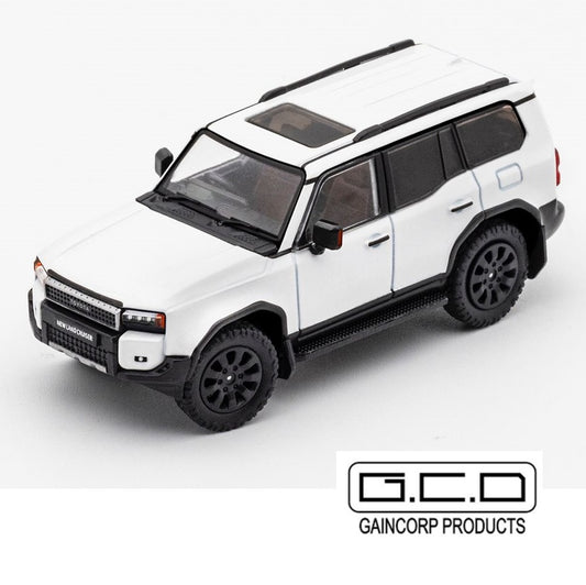 GCD 1/64 Prado 250 - White RHD KS-075-423