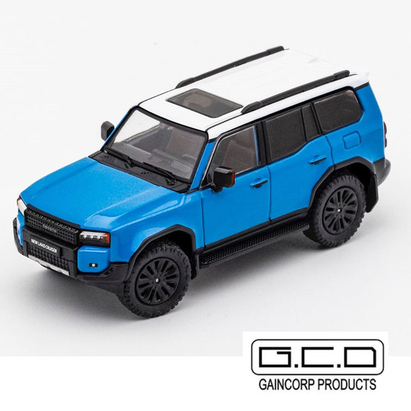 PREORDER GCD 1/64 Prado 250 - Blue LHD KS-057-421 (Approx. Release Date: SEPTEMBER 2024 and subject to the manufacturer's final decision)