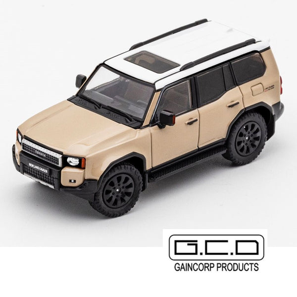 PREORDER GCD 1/64 Prado 250 - Nut Yellow LHD KS-057-419 (Approx. Release Date: SEPTEMBER 2024 and subject to the manufacturer's final decision)