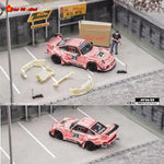 PREORDER Star Model 1/64 RWB 993 GT Wing - Pink Pig with Figurine and Accessories (Approx. Release Date: September 2024 and subject to the manufacturer's final decision)