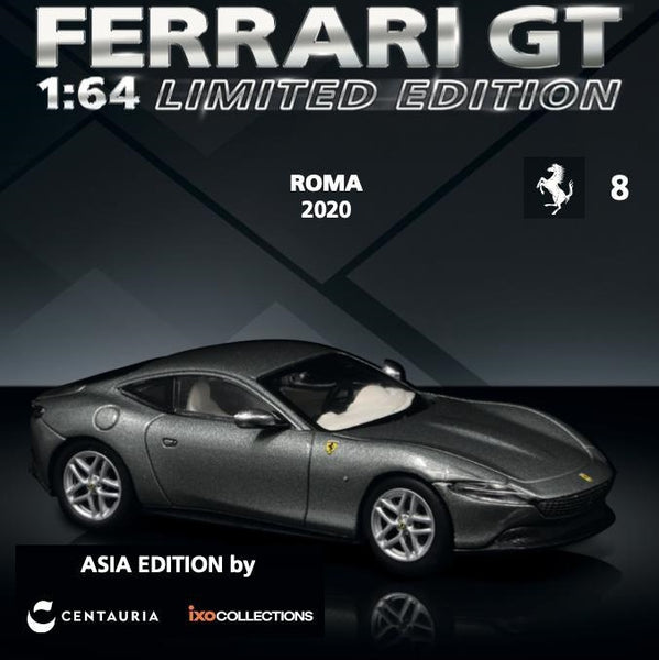 PREORDER CENTAURIA 1/64 FERRARI ROMA 2020 with Magazine - English Version FSD.I.008-E (Approx. Release Date : JAN 2025 subject to manufacturer's final decision)