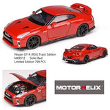 PREORDER MOTORHELIX 1/64 Nissan GT-R R35 Track Edition - Solid Red M63512 (Approx. Release Date: SEPTEMBER 2024 and subject to the manufacturer's final decision)