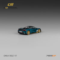 PREORDER CM MODEL 1/64 Mclaren 765LT Metallic Black Green CM64-765LT-17 (Approx. Release Date : Q4 2024 subject to manufacturer's final decision)