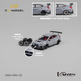 PREORDER CM MODEL 1/64 Subaru WRX Varis Widebody 2.0 Gray CM64-WRX-05 (Approx. Release Date : Q4 2024 subject to manufacturer's final decision)