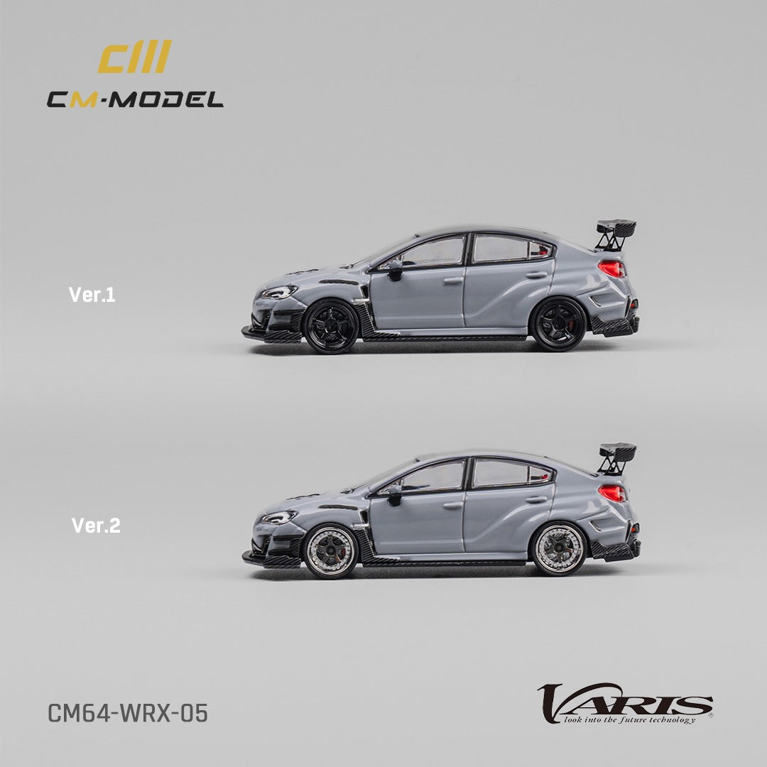 CM MODEL 1/64 Subaru WRX Varis Widebody 2.0 Gray CM64-WRX-05