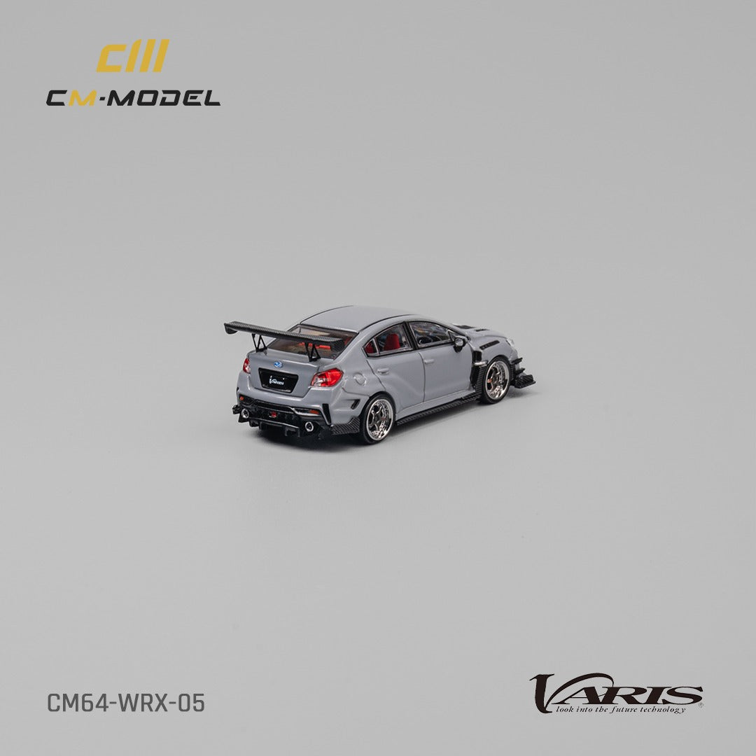 CM MODEL 1/64 Subaru WRX Varis Widebody 2.0 Gray CM64-WRX-05