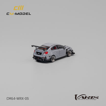 CM MODEL 1/64 Subaru WRX Varis Widebody 2.0 Gray CM64-WRX-05