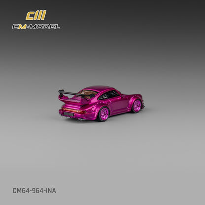 CM MODEL 1/64 964 Metallic Purple (Indonesia Exclusive) CM64-964-INA