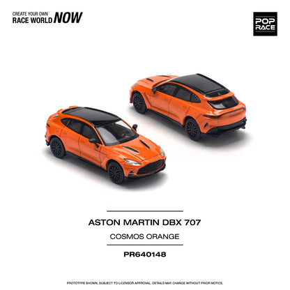 POPRACE 1/64 ASTON MARTIN DBX 707 - COSMOS ORANGE PR640148