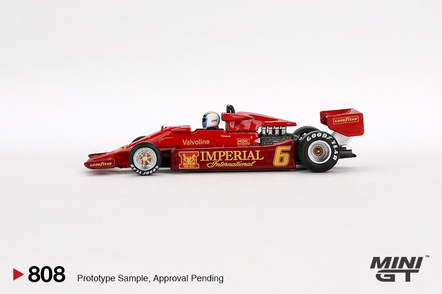MINI GT 1/64 Lotus 78 #3  Gunnar Nilsson 1977 Japanese GP MGT00808-L