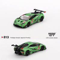 PREORDER MINI GT 1/64 Lamborghini Huracán GT3 EVO2 #63 Iron Lynx  IMSA 2023  Daytona 24 Hrs. MGT00813-L (Approx. Release Date : Q4 2024 subject to manufacturer's final decision)