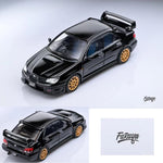 PREORDER Furuya 1/64 Subaru Impreza WRX STi Version 9 Sedan - Black (Approx. Release Date: October 2024 and subject to the manufacturer's final decision)