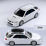 PREORDER Furuya 1/64 Subaru Impreza WRX STi Version 9 Wagon - Pearl White (Approx. Release Date: October 2024 and subject to the manufacturer's final decision)