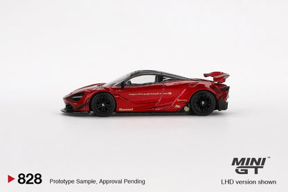 MINI GT 1/64 McLaren 720S LB★Works Gem Red LHD  MGT00828-L