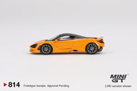 PREORDER MINI GT 1/64 McLaren 750S McLaren Orange MGT00814-L (Approx. Release Date : Q1 2025 subject to manufacturer's final decision)