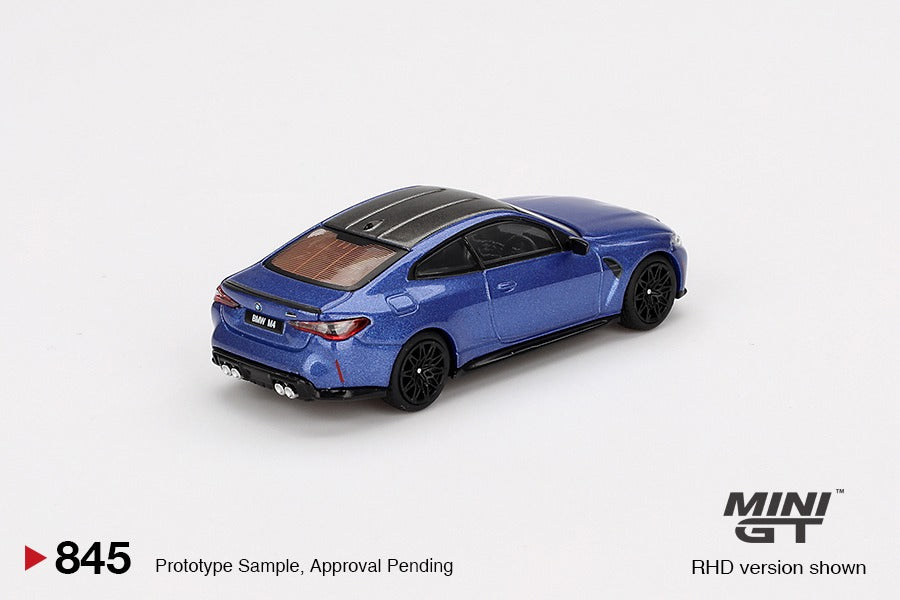 MINI GT 1/64 BMW M4 Competition (G82) Portimao Blue MGT00845-L