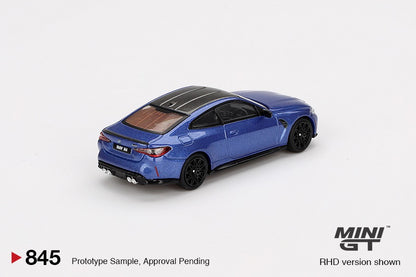MINI GT 1/64 BMW M4 Competition (G82) Portimao Blue MGT00845-L