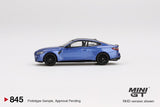 PREORDER MINI GT 1/64 BMW M4 Competition (G82) Portimao Blue MGT00845-L (Approx. Release Date : Q1 2025 subject to manufacturer's final decision)